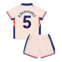 Maglie da calcio Chelsea Benoit Badiashile #5 Seconda Maglia Bambino 2024-25 Manica Corta (+ Pantaloni corti)